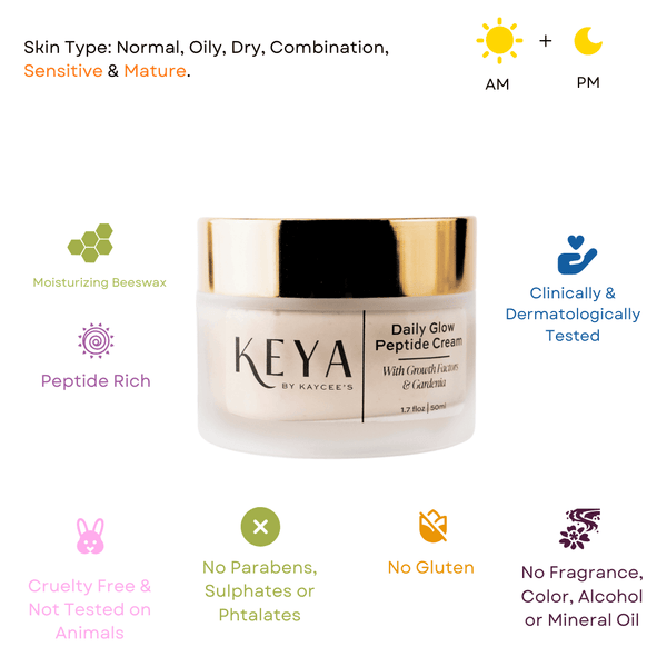 Daily Glow Peptide Cream with Growth Factors & Gardenia