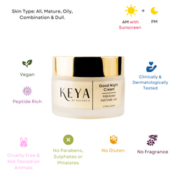Good Night Cream with Retinol and Ferulic Acid Cream By Kaycee's
