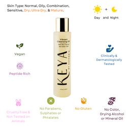 Vibrant Cleansing Oil with Olive Fruit Oil and Amino Acids