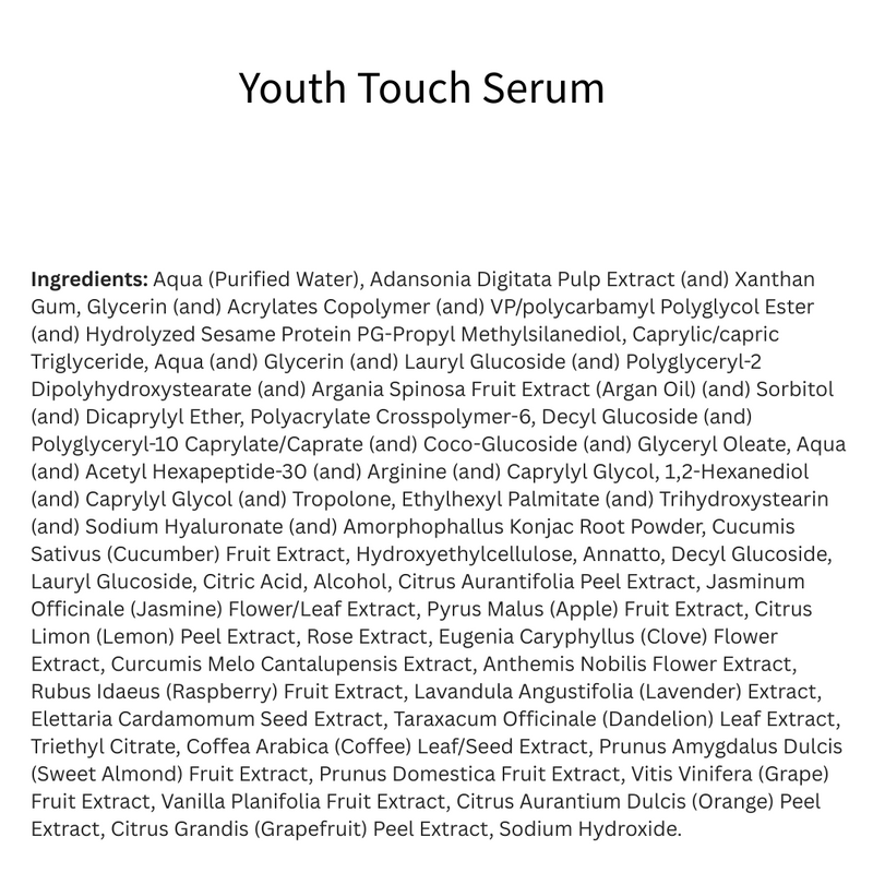 Youth Touch Serum with Liftiss and Ultra-Filling Spheres